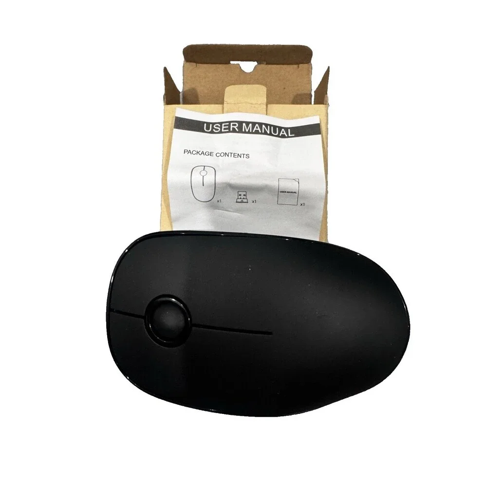 V8 Wireless Mouse 2.4G Slim Cordless Mice Optical Scroll PC Laptop Mac